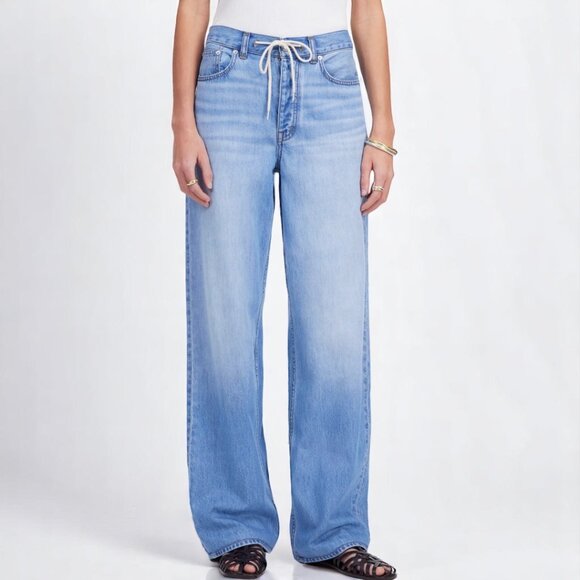 Madewell Denim - Madewell Low-Slung Baggy Jean: Airy Denim Edition Size 27
